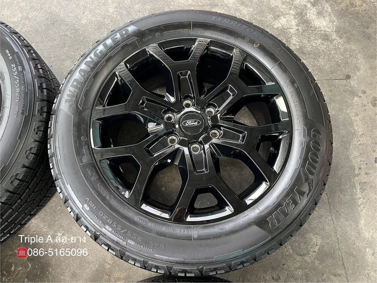 ✨ล้อแม็กพร้อมยางป้ายแดง✨Ford Everest Next-Gen Sport ขอบ 20 สีดำแท้💯💥ปี25💥 รูปที่ 5