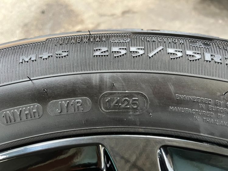 ✨ล้อแม็กพร้อมยางป้ายแดง✨Ford Everest Next-Gen Sport ขอบ 20 สีดำแท้💯💥ปี25💥 รูปที่ 10