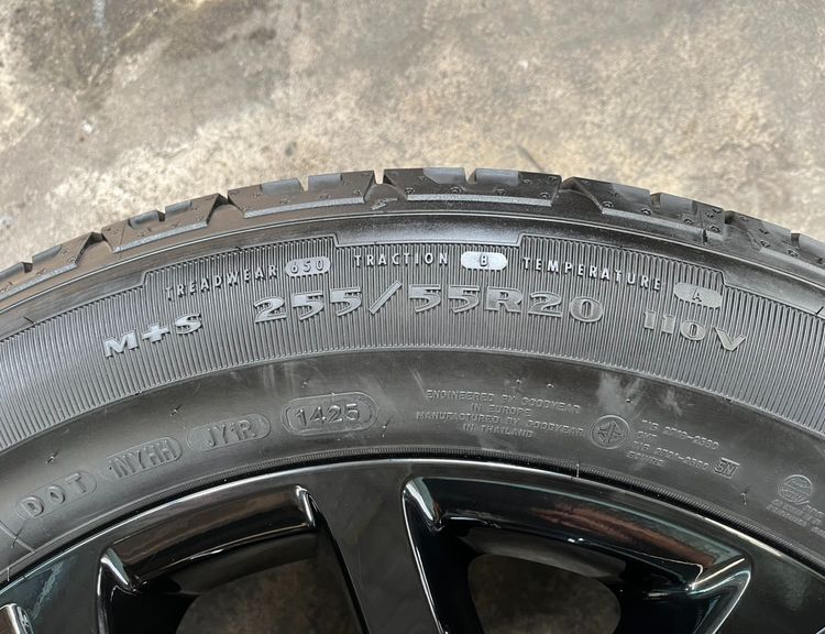 ✨ล้อแม็กพร้อมยางป้ายแดง✨Ford Everest Next-Gen Sport ขอบ 20 สีดำแท้💯💥ปี25💥 รูปที่ 9