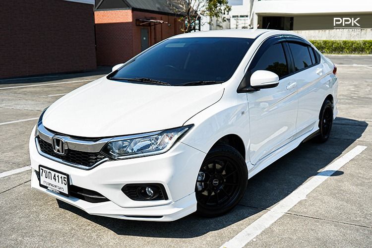 รถ Honda City 1.5 S สี ขาว