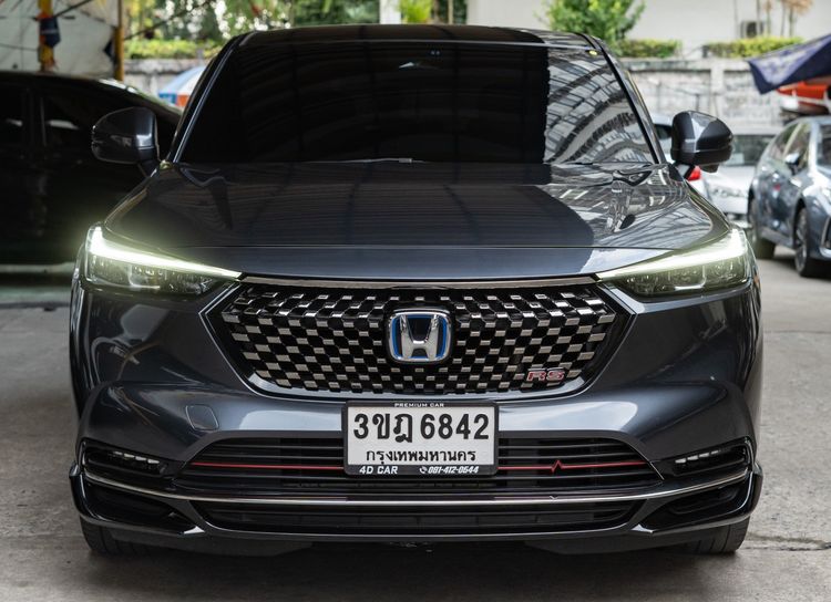 Honda HR-V 2022 1.5 e:HEV RS Utility-car ไฮบริด ไม่ติดแก๊ส เกียร์อัตโนมัติ เทา