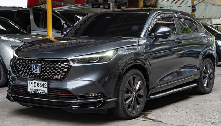 Honda HR-V 2022 1.5 e:HEV RS Utility-car ไฮบริด ไม่ติดแก๊ส เกียร์อัตโนมัติ เทา รูปที่ 2