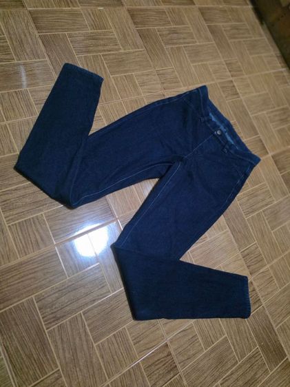 กางเกงยีนส์สลิมUNIQLO LEGGINGSAIRISMไซส์S,มือ2 รูปที่ 2