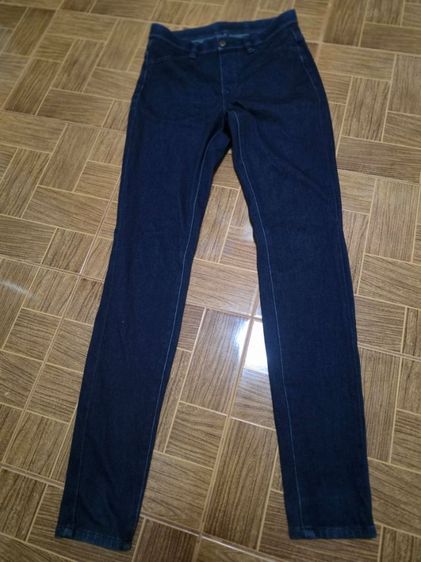 กางเกงยีนส์สลิมUNIQLO LEGGINGSAIRISMไซส์S,มือ2