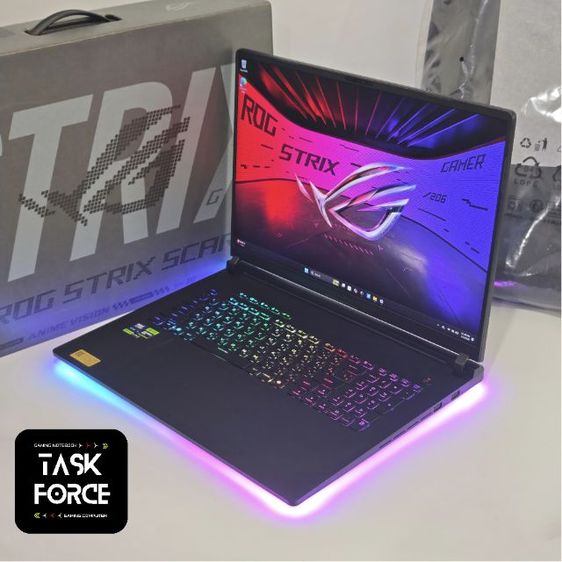 Republic Of Gamers (ROG Gaming) ใช่ อื่นๆ วินโดว์ อื่นๆ ประกัน 3 ปี  (RTX5090) ASUS ROG STRIX SCAR 18 G835LX-SA008W - OFF BLACK