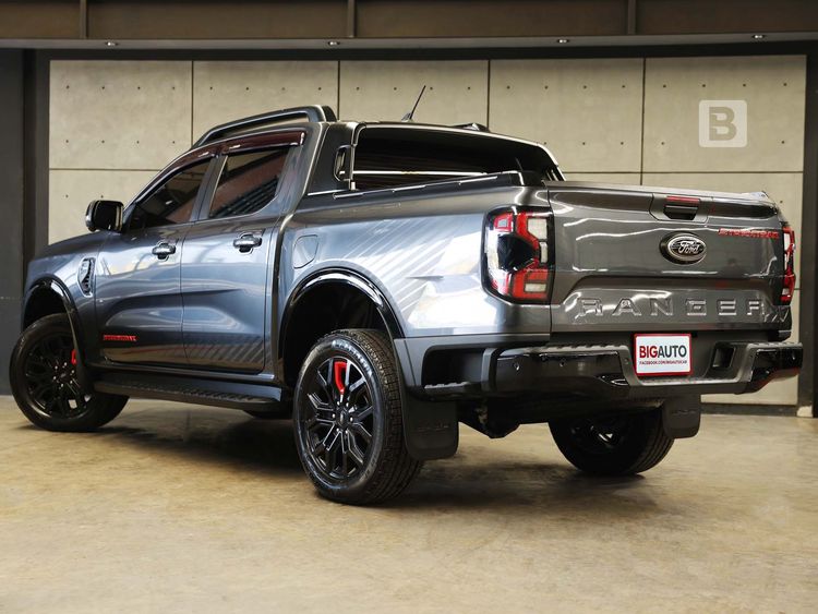 Ford Ranger 2023 2.0 Bi-Turbo Hi-Rider Storntrak Pickup ดีเซล ไม่ติดแก๊ส เกียร์อัตโนมัติ เทา รูปที่ 3