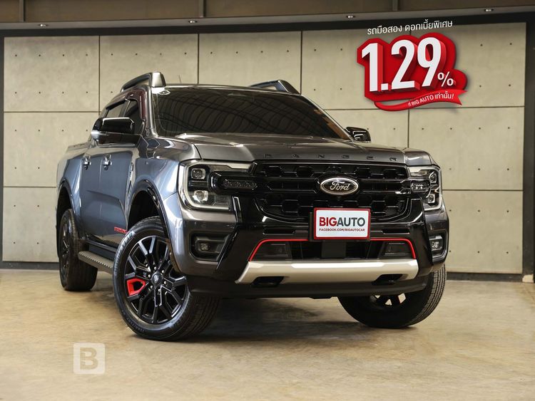 รถ Ford Ranger 2.0 Bi-Turbo Hi-Rider Storntrak สี เทา