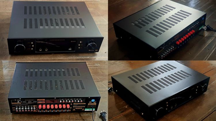 DiGiTAL AMPLiFiER DSP 7.1CH เครื่องขยายเสียง ดิจิตอลแอมพลิฟายเออร์ ยี่ห้อ KAOSHi รุ่น AV-777 SPR รูปที่ 17