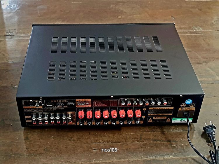 DiGiTAL AMPLiFiER DSP 7.1CH เครื่องขยายเสียง ดิจิตอลแอมพลิฟายเออร์ ยี่ห้อ KAOSHi รุ่น AV-777 SPR รูปที่ 6