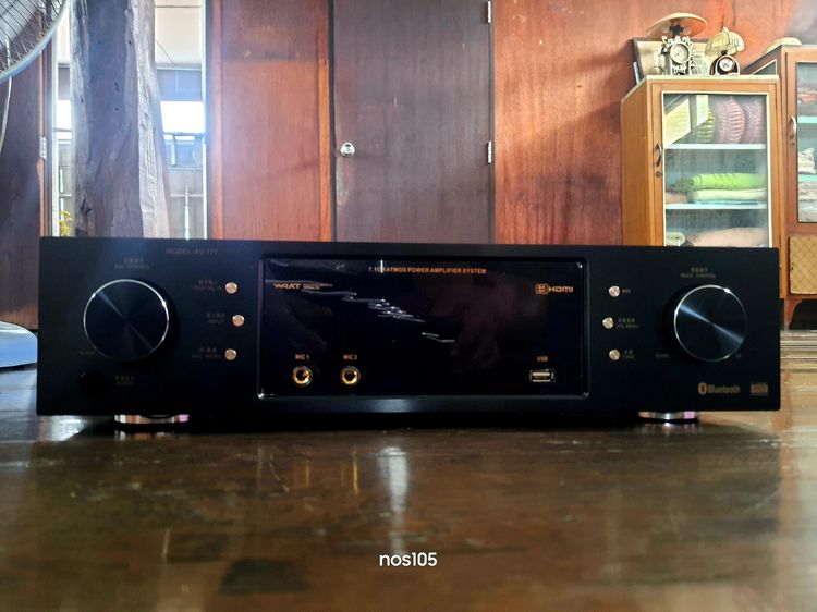 DiGiTAL AMPLiFiER DSP 7.1CH เครื่องขยายเสียง ดิจิตอลแอมพลิฟายเออร์ ยี่ห้อ KAOSHi รุ่น AV-777 SPR รูปที่ 3