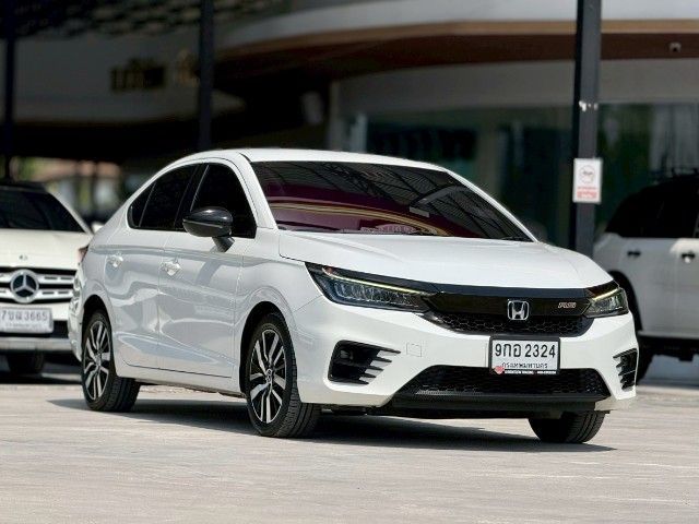 Honda City 2020 1.0 RS เบนซิน เกียร์อัตโนมัติ ขาว รูปที่ 3