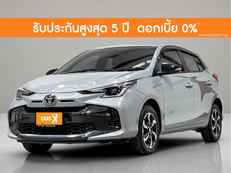 Toyota Yaris 2024 1.2 Smart Sedan เบนซิน ไม่ติดแก๊ส เกียร์อัตโนมัติ เทา