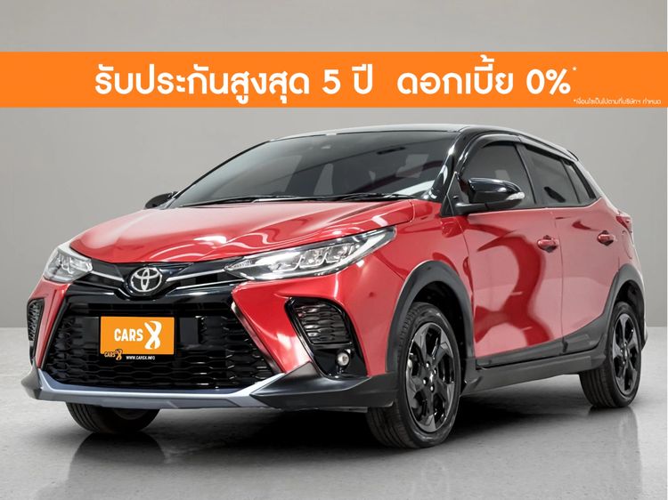 Toyota Yaris 2022 1.2 Sport Premium X Sedan เบนซิน ไม่ติดแก๊ส เกียร์อัตโนมัติ แดง