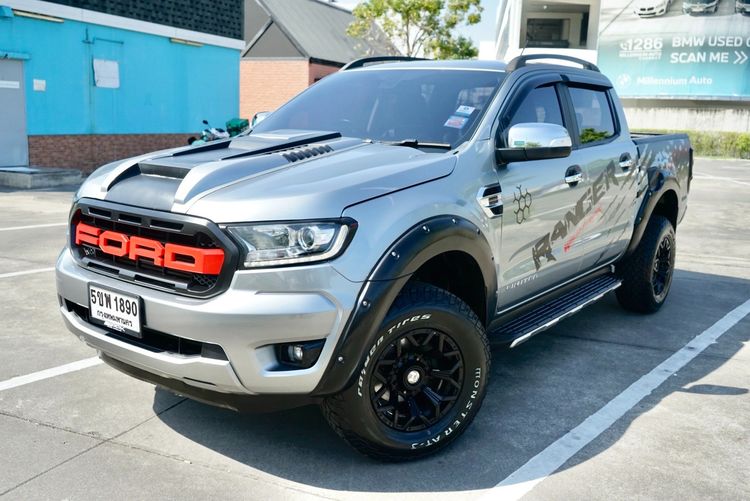 รถ Ford Ranger 2.0 Hi-Rider Limited สี เทา