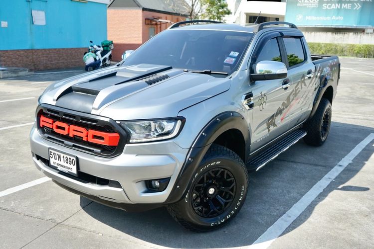 Ford Ranger 2020 2.0 Hi-Rider Limited Pickup ดีเซล ไม่ติดแก๊ส เกียร์อัตโนมัติ เทา รูปที่ 3