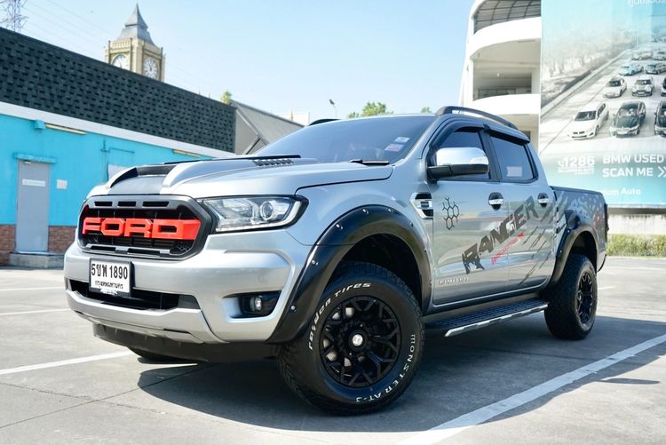 Ford Ranger 2020 2.0 Hi-Rider Limited Pickup ดีเซล ไม่ติดแก๊ส เกียร์อัตโนมัติ เทา รูปที่ 2