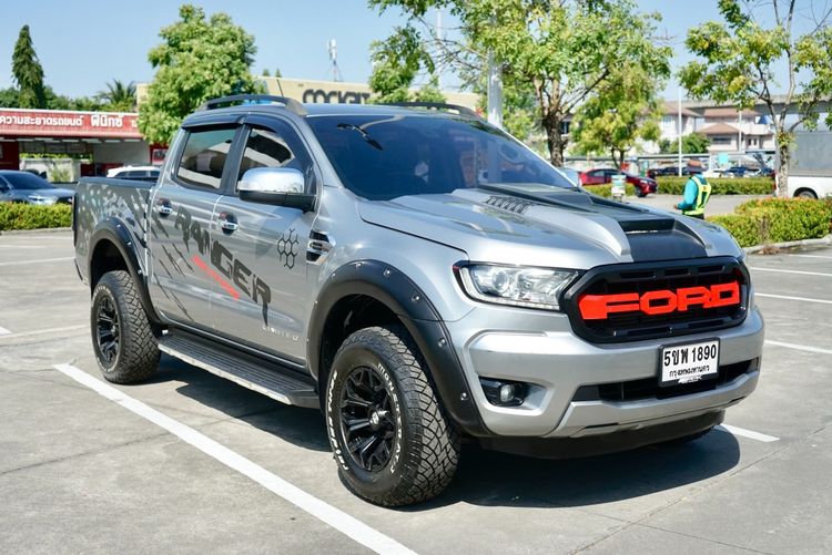 Ford Ranger 2020 2.0 Hi-Rider Limited Pickup ดีเซล ไม่ติดแก๊ส เกียร์อัตโนมัติ เทา รูปที่ 4