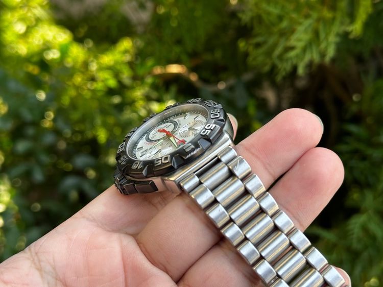 TAG Heuer Formula 1 Chronograph Silver dial รูปที่ 7