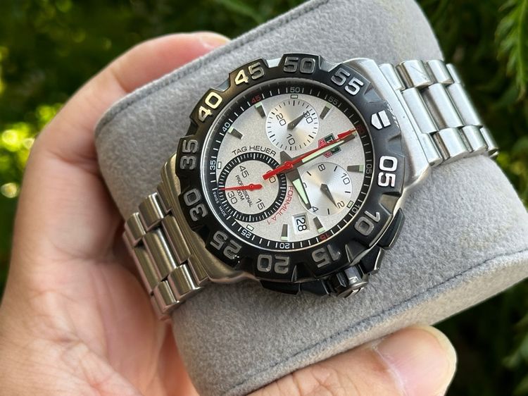 TAG Heuer Formula 1 Chronograph Silver dial รูปที่ 3