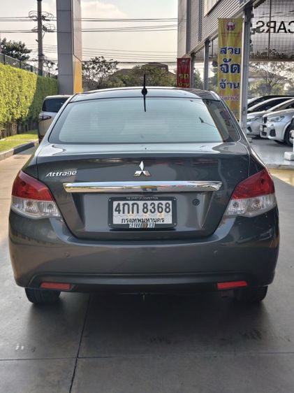 Mitsubishi Attrage 2013 1.2 GLS Limited Sedan เบนซิน ไม่ติดแก๊ส เกียร์อัตโนมัติ เทา รูปที่ 4
