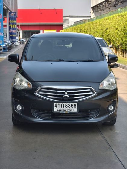 Mitsubishi Attrage 2013 1.2 GLS Limited Sedan เบนซิน ไม่ติดแก๊ส เกียร์อัตโนมัติ เทา รูปที่ 2