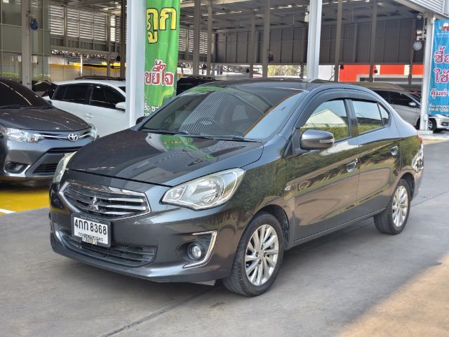 Mitsubishi Attrage 2013 1.2 GLS Limited Sedan เบนซิน ไม่ติดแก๊ส เกียร์อัตโนมัติ เทา รูปที่ 3