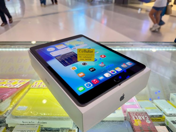 iPad Gen9 256GB ใส่ซิม สภาพสวยมาก เครื่องไทย Batt92 ครบกล่อง รูปที่ 10