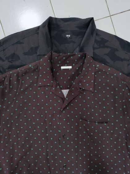 เสื้อฮาวาย uniqlo M : GU L  สภาพดีมาก  (2ตัว)