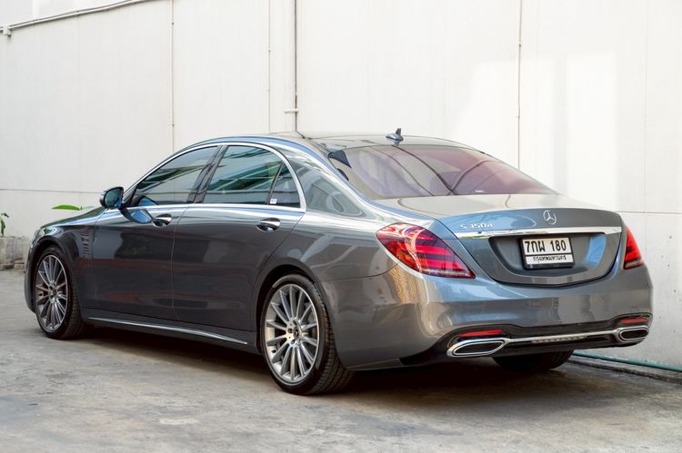 Mercedes-Benz S-Class 2018 S350 Sedan ดีเซล ไม่ติดแก๊ส เกียร์อัตโนมัติ เทา รูปที่ 3