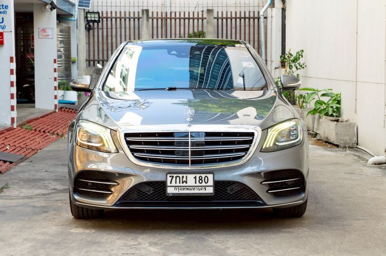 Mercedes-Benz S-Class 2018 S350 Sedan ดีเซล ไม่ติดแก๊ส เกียร์อัตโนมัติ เทา รูปที่ 4