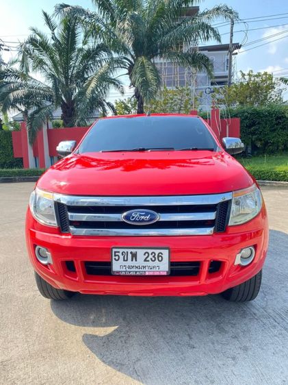 Ford Ranger 2013 2.2 Hi-Rider XLT Pickup ดีเซล ไม่ติดแก๊ส เกียร์อัตโนมัติ แดง รูปที่ 2