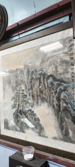 ขายภาพวาดสีน้ำขนาดใหญ่สวยงาม รูปที่ 9