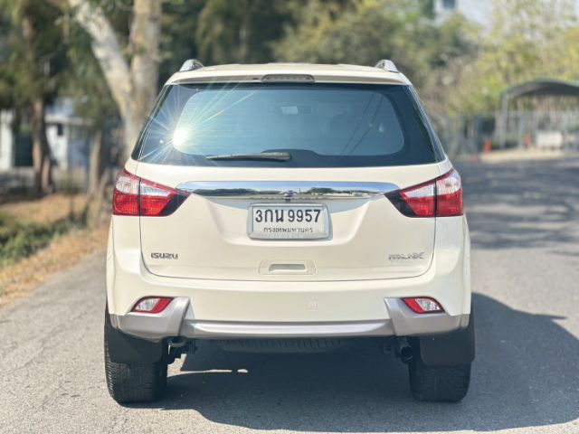 Isuzu MU-X 2014 2.5 Utility-car ดีเซล ไม่ติดแก๊ส เกียร์อัตโนมัติ ขาว รูปที่ 3