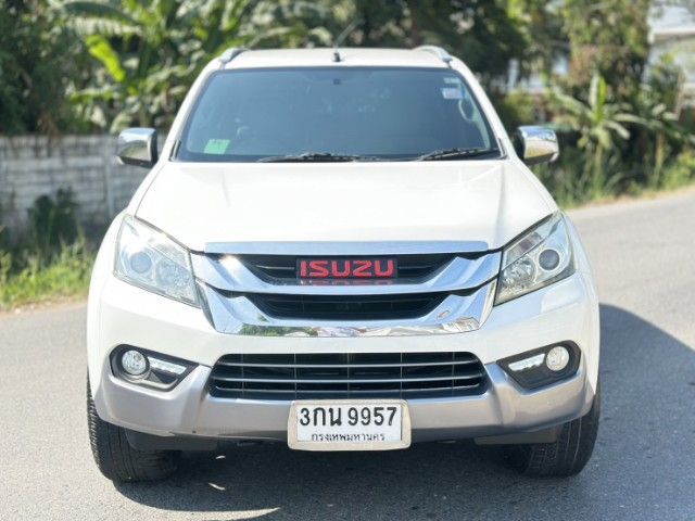Isuzu MU-X 2014 2.5 Utility-car ดีเซล ไม่ติดแก๊ส เกียร์อัตโนมัติ ขาว รูปที่ 2