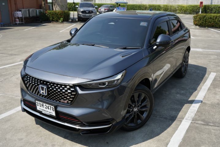 Honda HR-V 2023 1.5 e:HEV RS Utility-car เบนซิน ไม่ติดแก๊ส เกียร์อัตโนมัติ เทา รูปที่ 4