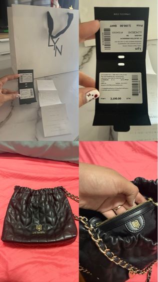 Lyn แท้มือสอง มีถุง ใบเสร็จ ถุงผ้า ตอนซื้อจาช็อป ป้ายแทร็ก ครบคะ รูปที่ 3
