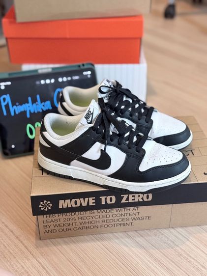 Nike Dunk Low Next Nature Panda แท้ 🖤 38.5 รูปที่ 3