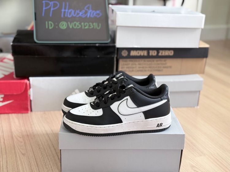 ไม่ระบุ ดำ Nike Air Force 1 LV8 GS Panda แท้ 🖤 38.5