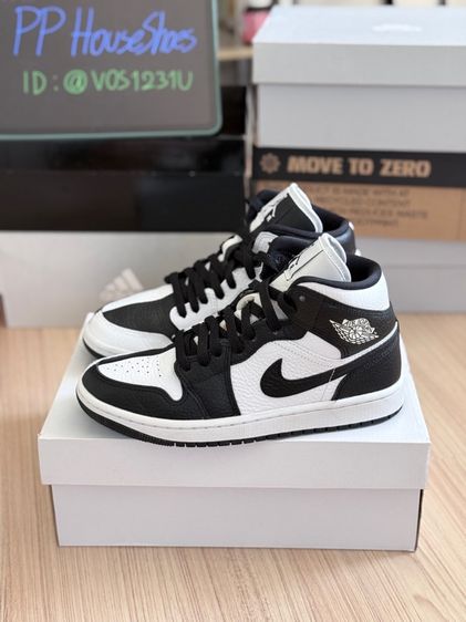 ไม่ระบุ Nike Air Jordan 1 Mid SE แท้ 🖤 38.5