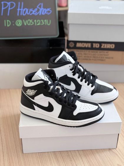 Nike Air Jordan 1 Mid SE แท้ 🖤 38.5 รูปที่ 3