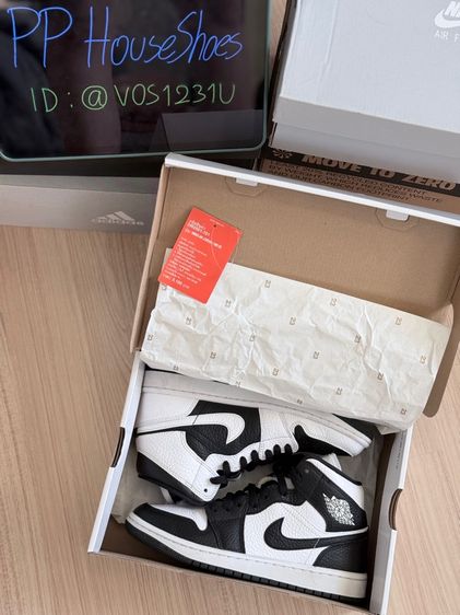 Nike Air Jordan 1 Mid SE แท้ 🖤 38.5 รูปที่ 9