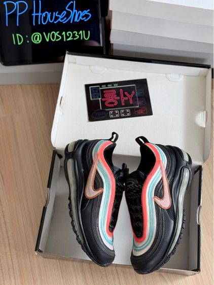 Nike Air Max 97 Neon Seoul แท้ 🖤 39 รูปที่ 16