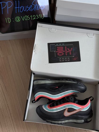 Nike Air Max 97 Neon Seoul แท้ 🖤 39 รูปที่ 13