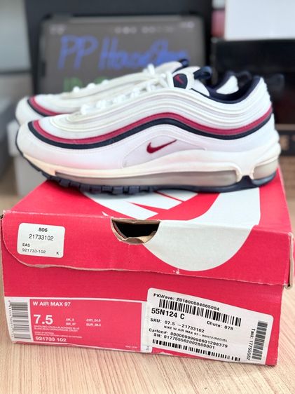 Nike Air Max 97 Red Crush แท้ 🤍 38.5 รูปที่ 8