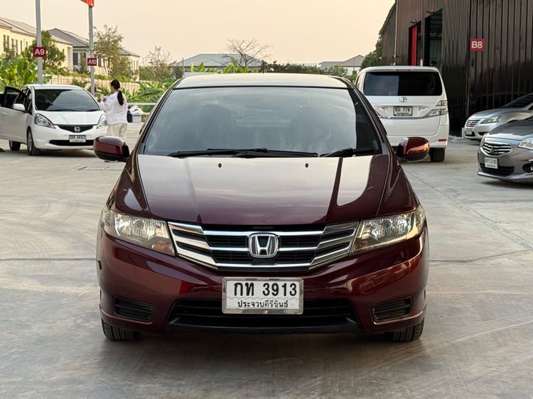 รถ Honda City 1.5 S สี แดง