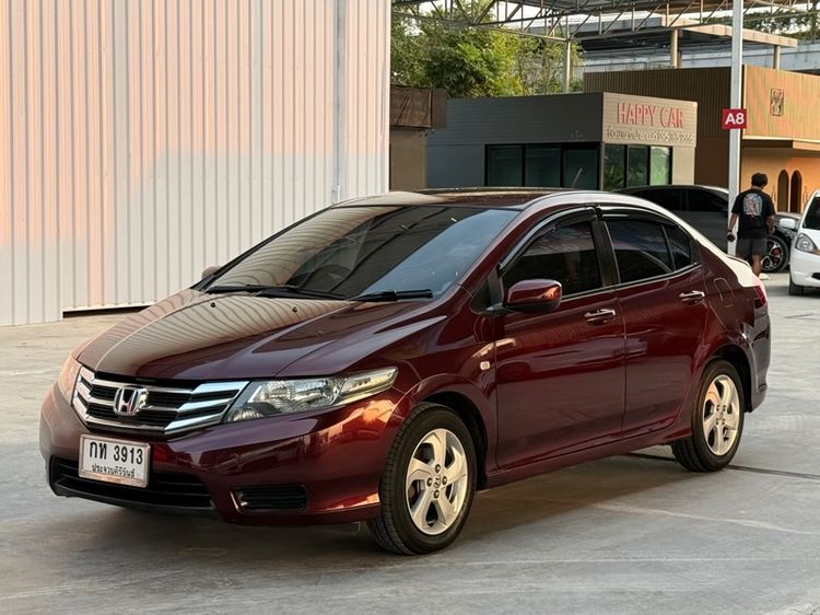 Honda City 2013 1.5 S Sedan เบนซิน ไม่ติดแก๊ส เกียร์อัตโนมัติ แดง รูปที่ 2