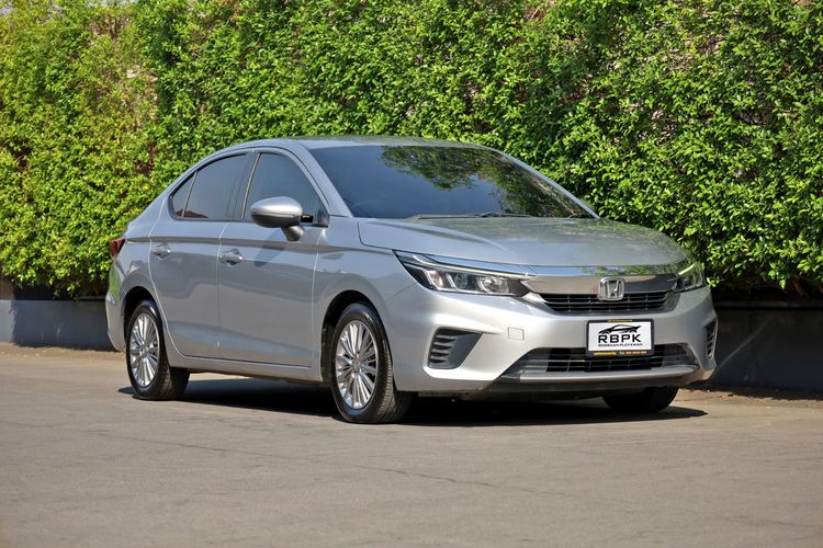 Honda City 2022 1.0 V Sedan เบนซิน ไม่ติดแก๊ส เกียร์อัตโนมัติ เทา รูปที่ 4