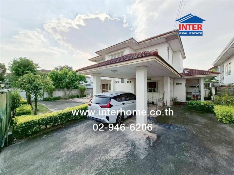 บ้านเดี่ยว 2 ชั้น 104 ตร.ว. หมู่บ้าน โชคประชาวิลล่า ใกล้เมืองทองธานี ศูนย์ราชการแจ้งวัฒนะ ถนนแจ้งวัฒนะ ถนนประชาชื่น ปากเกร็ด นนทบุรี รูปที่ 2