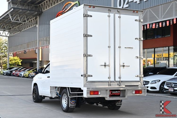 Toyota Hilux Revo 2024 2.4 Entry Pickup ดีเซล ไม่ติดแก๊ส เกียร์ธรรมดา ขาว รูปที่ 3