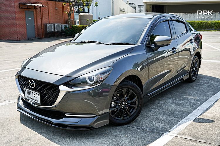 รถ Mazda Mazda 2 1.3 Skyactiv-G S Leather Sedan สี เทา